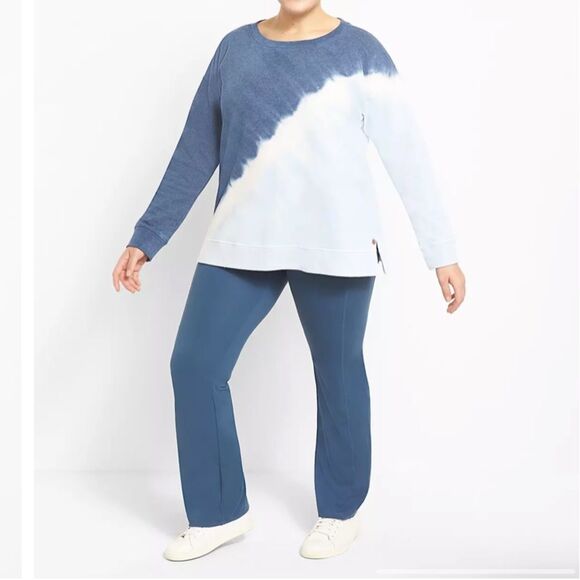 Lane Bryant LIVI Crew-Neck Sweatshirt NWT - Picture 3 of 5